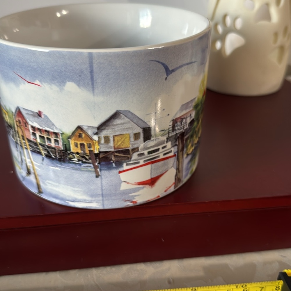 Gourmet Du Village bowl  “By the Sea” Ceramic - Picture 5 of 6